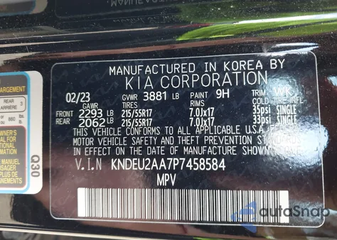 2023 Kia Seltos S z USA, uszkodzony, nr VIN KNDEU2AA7P7458584